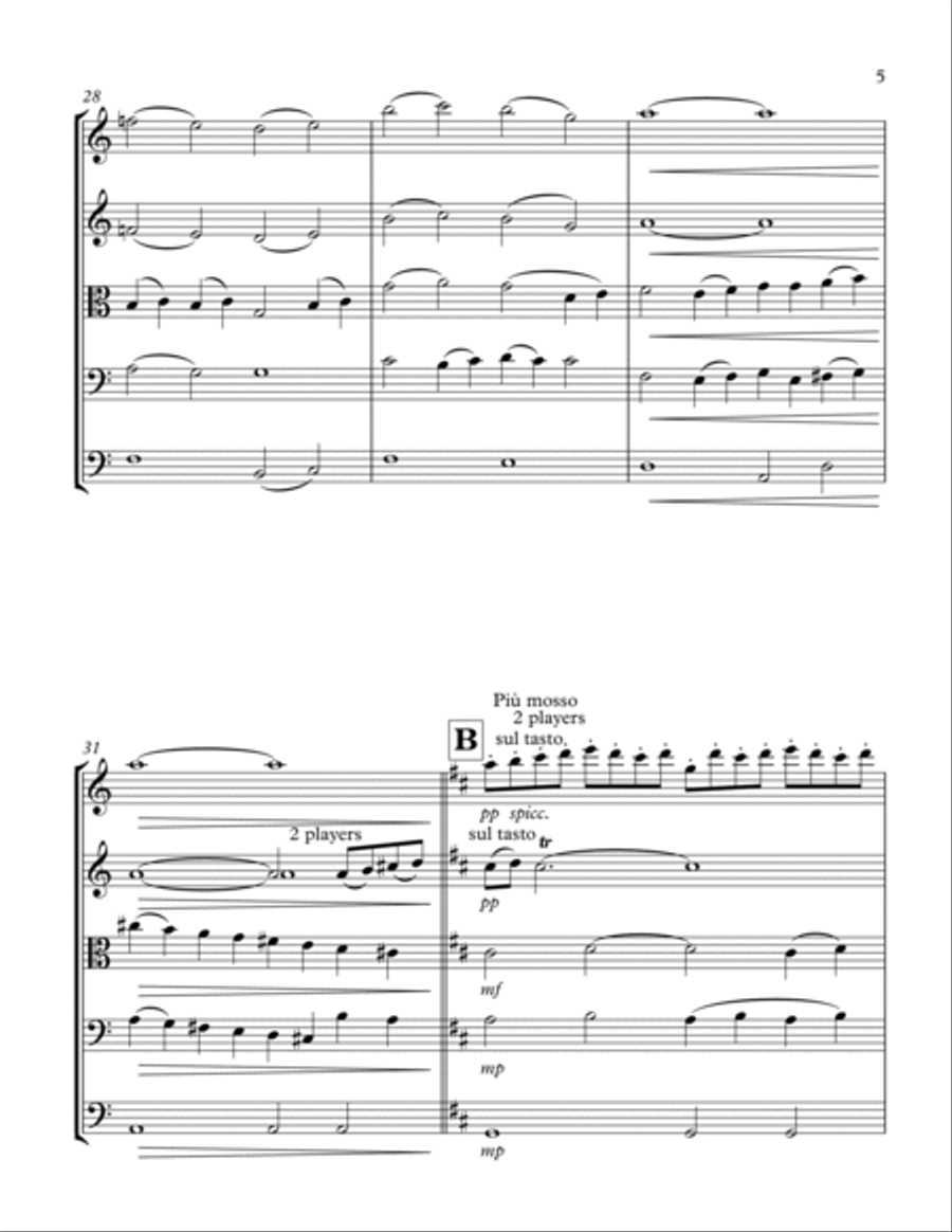 Usurping Usurping String Orchestra scores gallery preview page 5