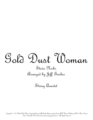 Book cover for Gold Dust Woman