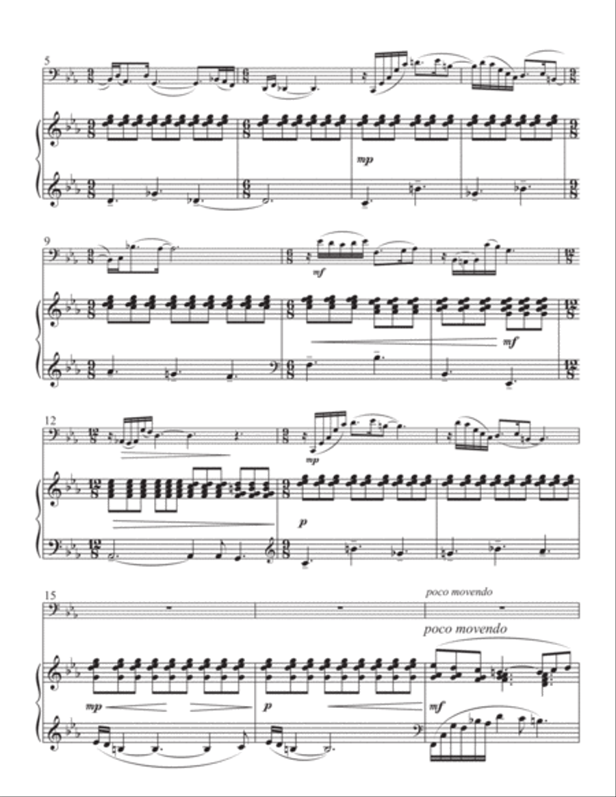 De Profundis Tuba scores gallery preview page 3