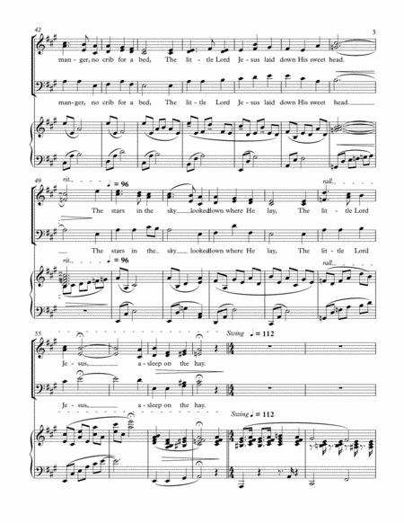9 Christmas Carols for Choir SATB image number null
