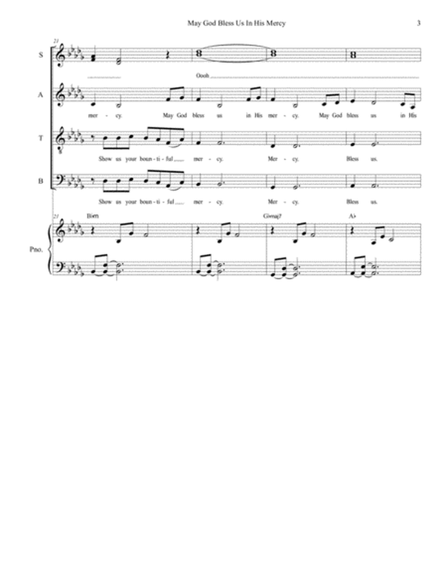 May God Bless Us In His Mercy (Solos and SATB) image number null