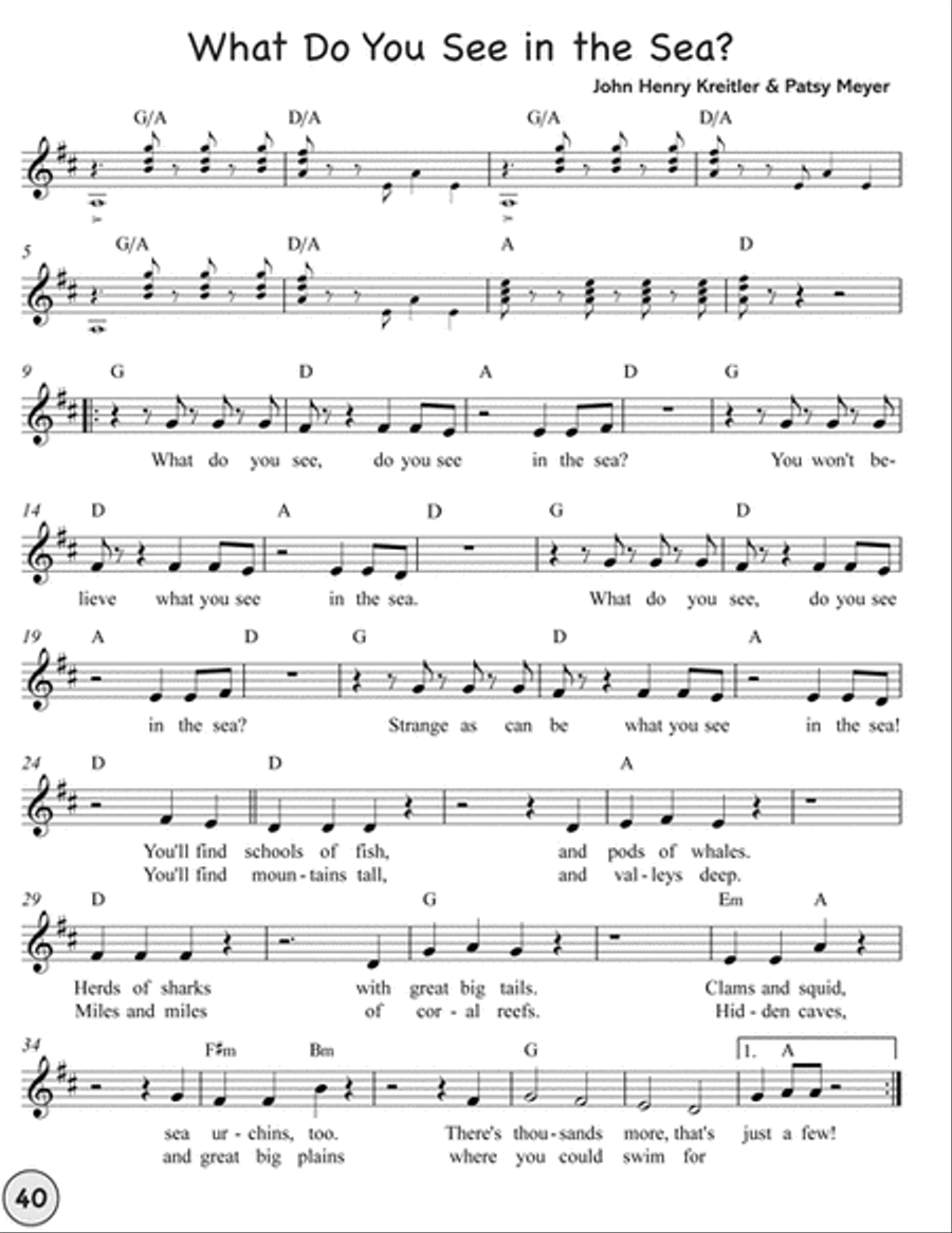 It's A Boring Snoring Exploring Day Choir scores gallery preview page 6