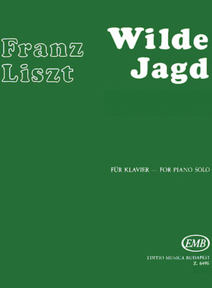 Book cover for Wilde Jagd-pno