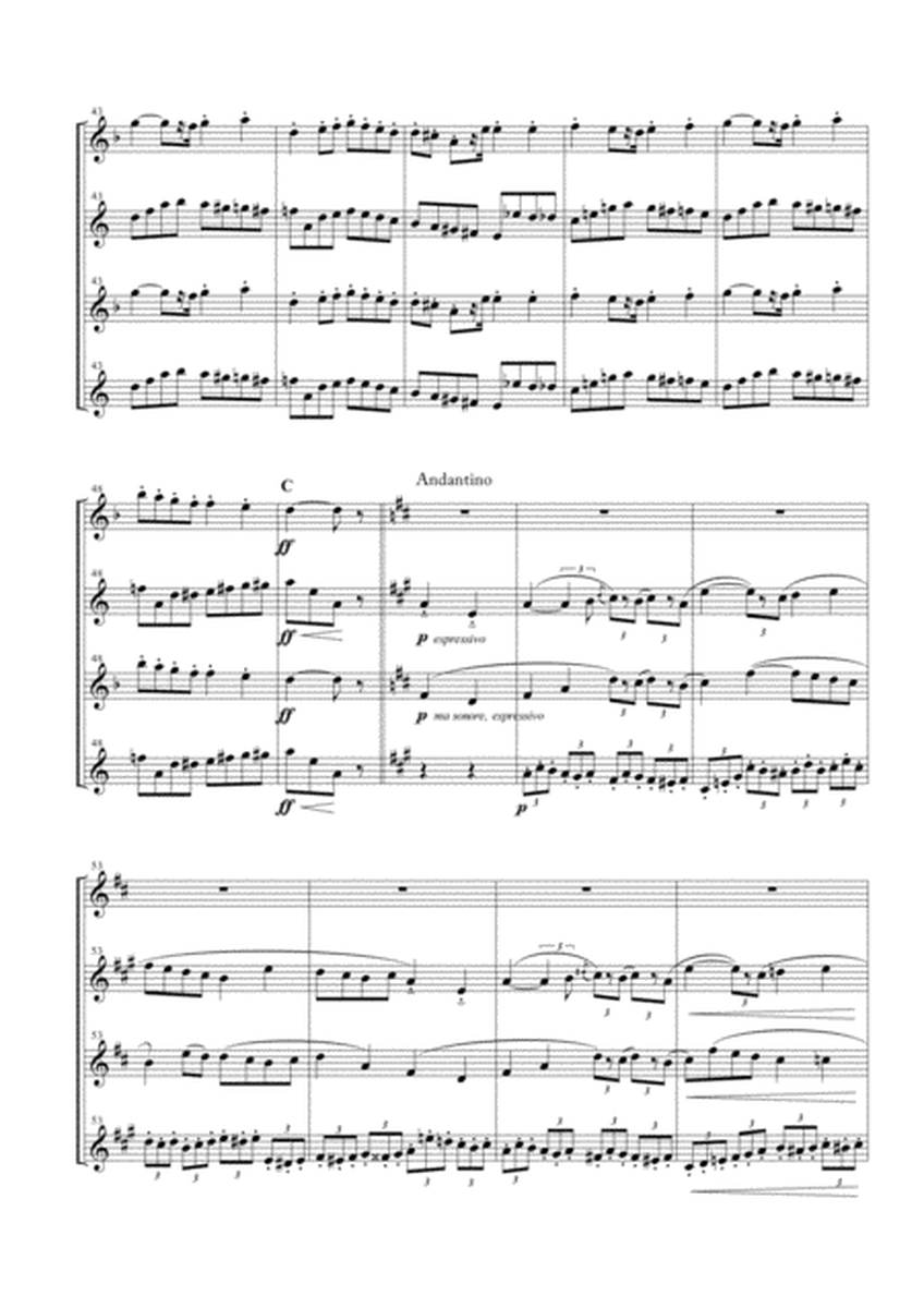 "L'Arlesienne Suite No. 1" for Saxophone Quartet image number null