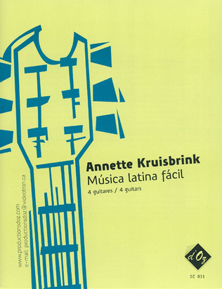 Book cover for Música latina fácil