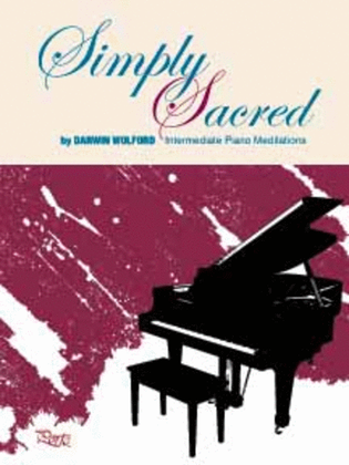 Book cover for Simply Sacred - Piano Solos