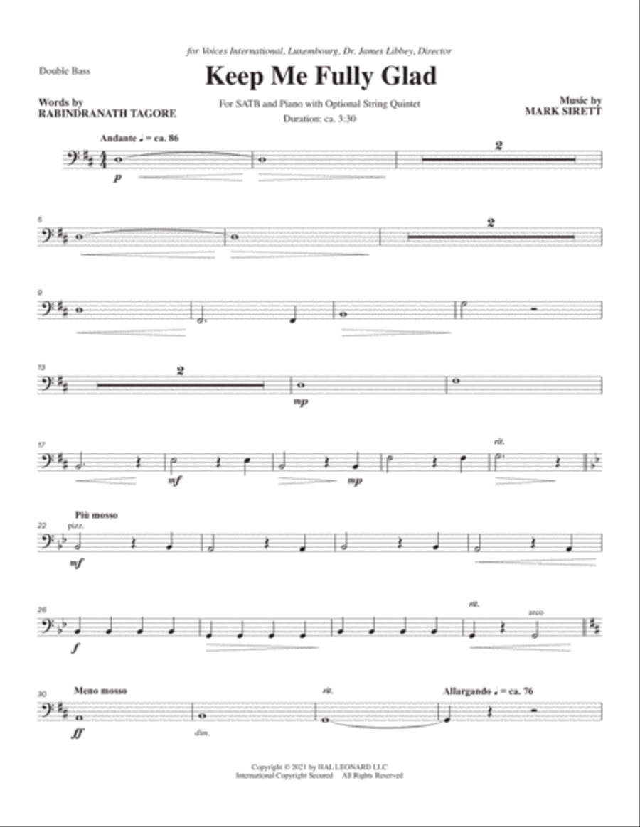 Keep Me Fully Glad - Cello Choir scores gallery preview page 13
