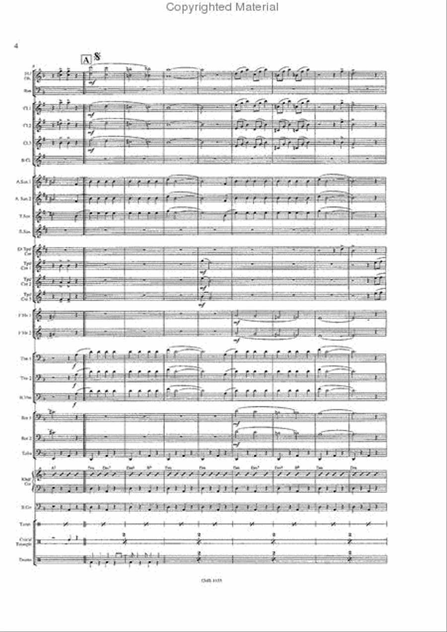El Cumbanchero Concert Band scores gallery preview page 4