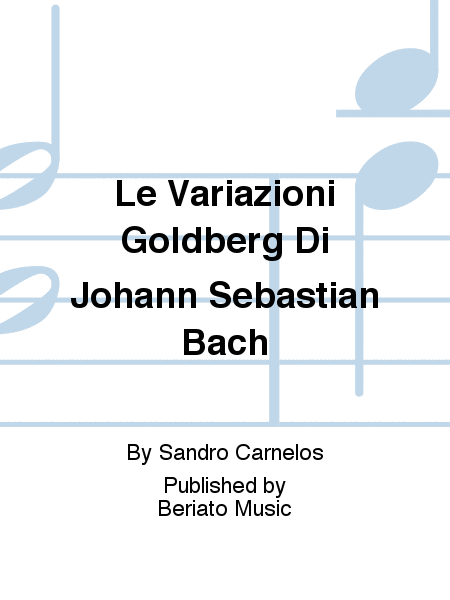 Le Variazioni Goldberg Di Johann Sebastian Bach