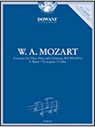 Book cover for Mozart: Concerto for Flute, Harp, & Orchestra in C Major, KV 299 (297c)
