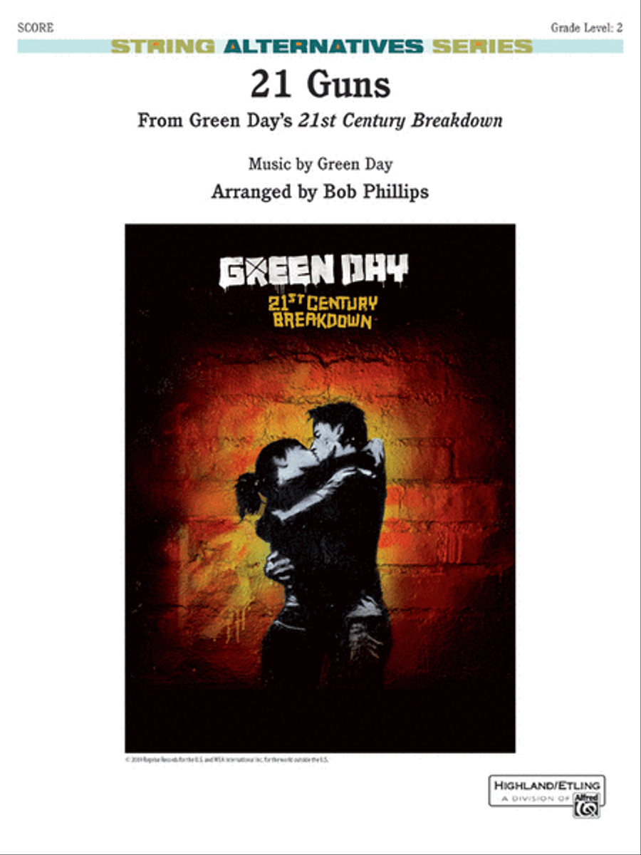 21 Guns String Orchestra scores gallery preview page 1