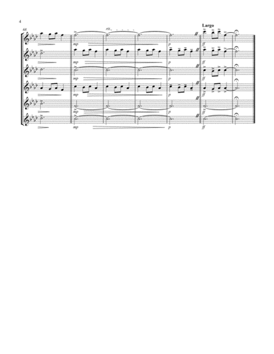 Carol of the Bells (F min) (Flute Sextet) image number null