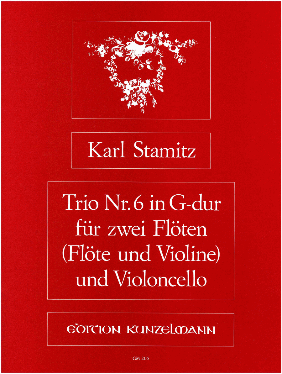 Trio no. 6 Flute scores gallery preview page 1