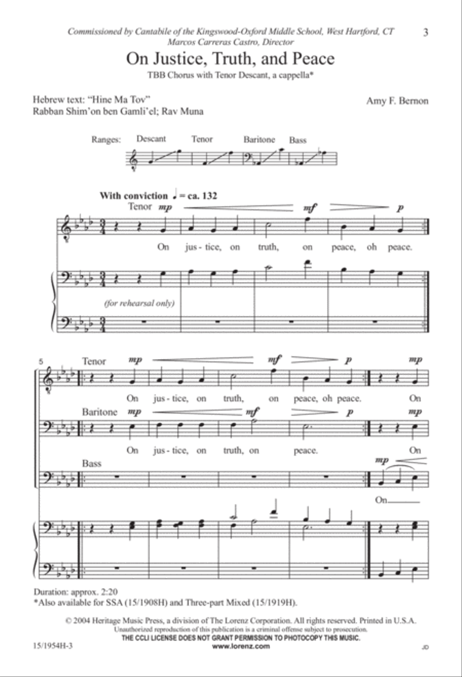 On Justice, Truth, and Peace TTB scores gallery preview page 3