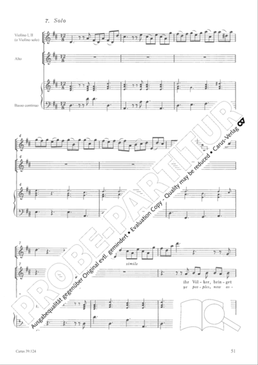 Sing to the Lord a new song (Singet dem Herrn ein neues Lied) 4-Part scores gallery preview page 52