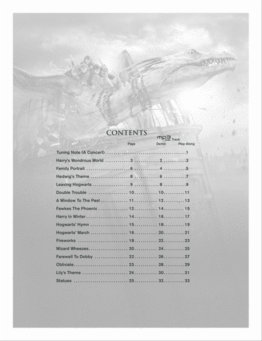 Harry Potter Instrumental Solos for Strings String Orchestra scores gallery preview page 11