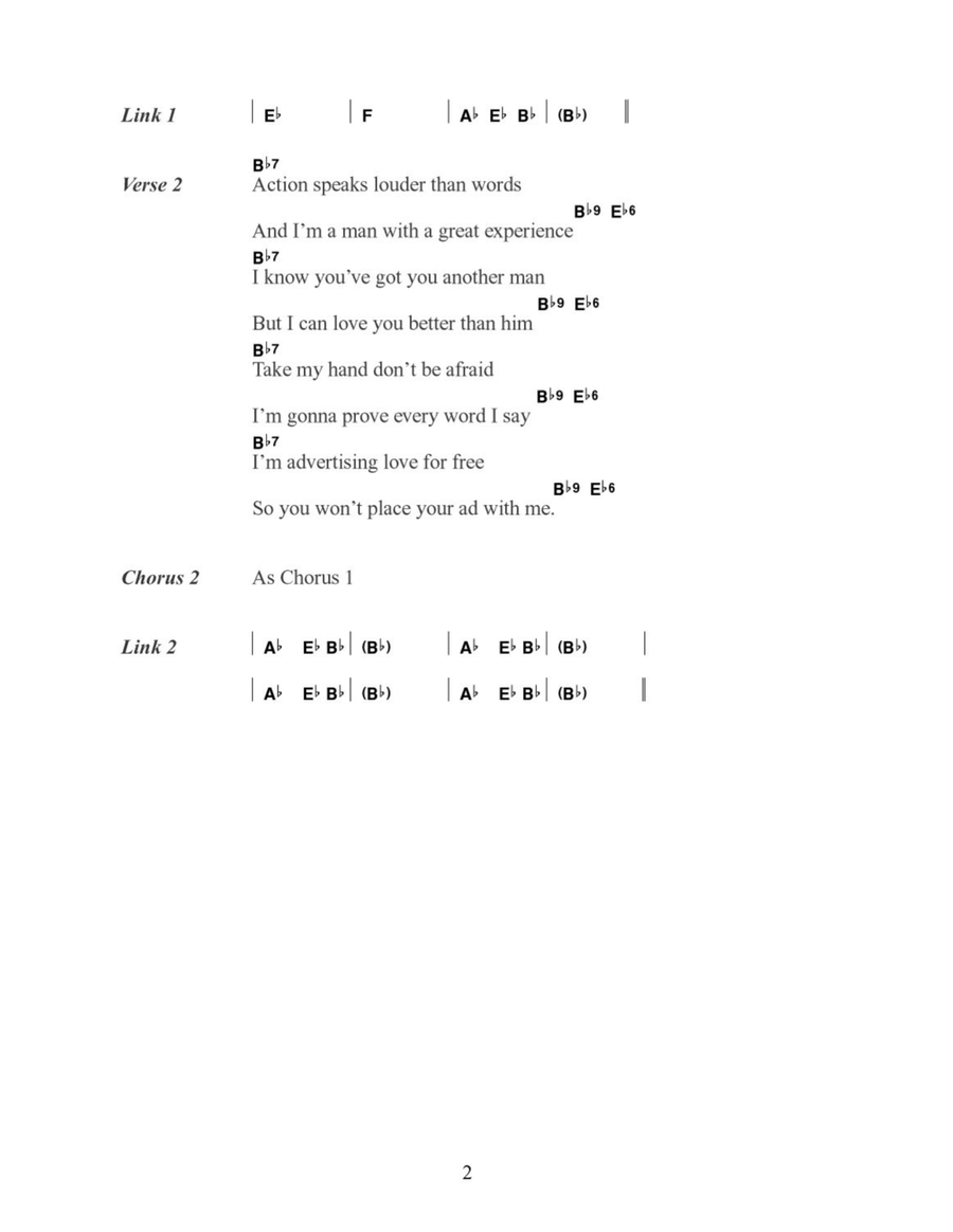 Hard To Handle Acoustic Guitar scores gallery preview page 2