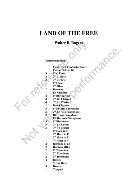 Land of the Free image number null