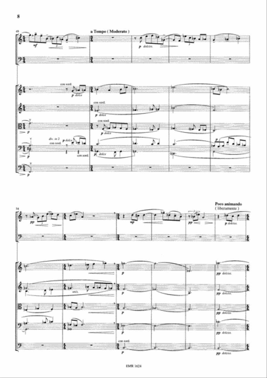 Chant d'Automne String Orchestra scores gallery preview page 8