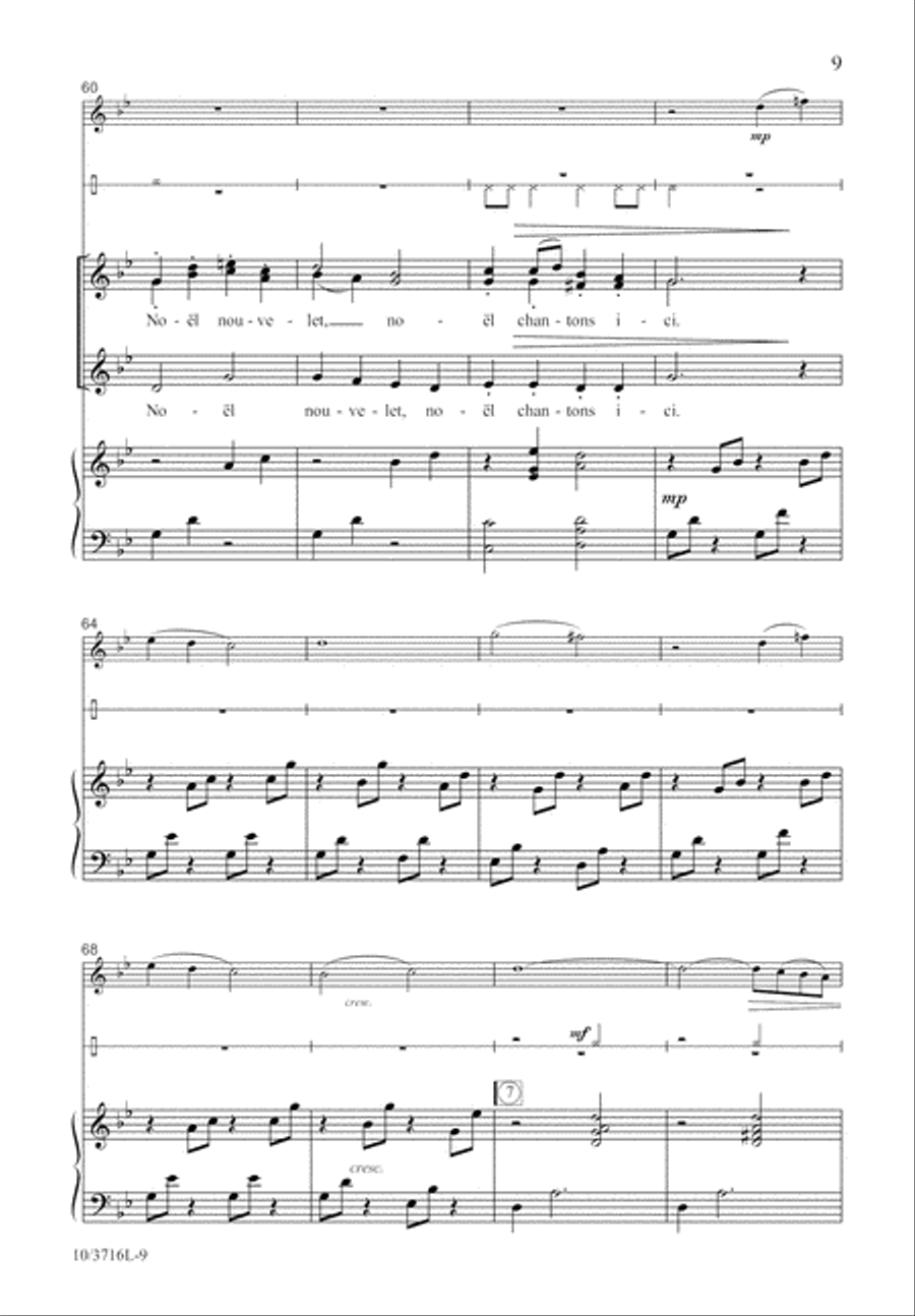 Noël Nouvelet SSATB scores gallery preview page 10