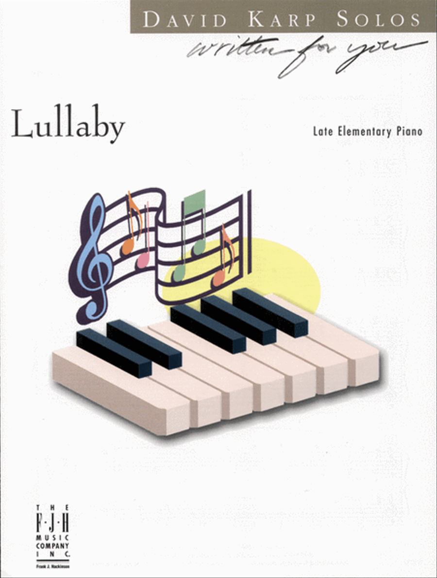 Lullaby Easy Piano scores gallery preview page 2