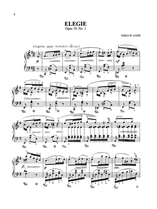 Gade: Piano Pieces, Op. 19