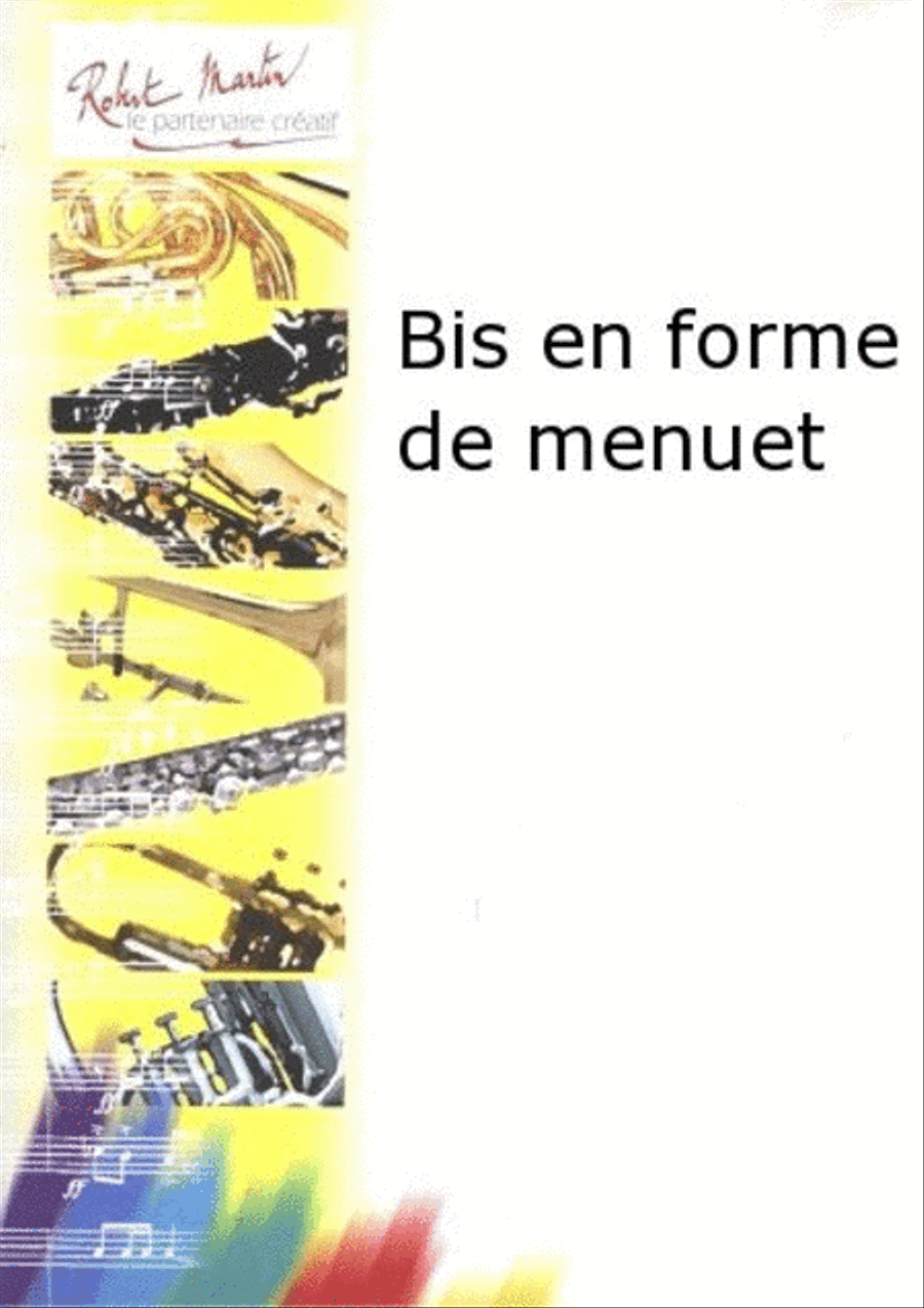 Bis en forme de menuet Voice Solo scores gallery preview page 1