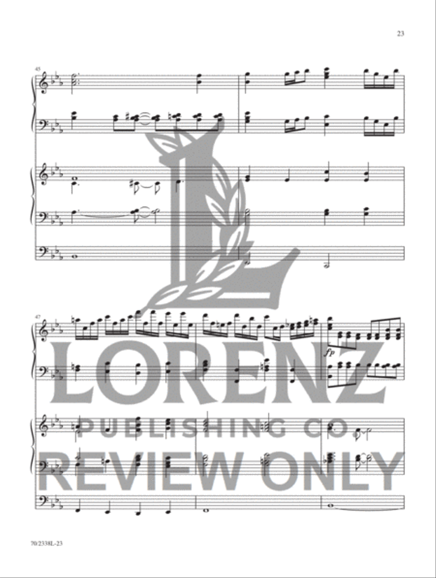 My Father's World Sacred scores gallery preview page 17