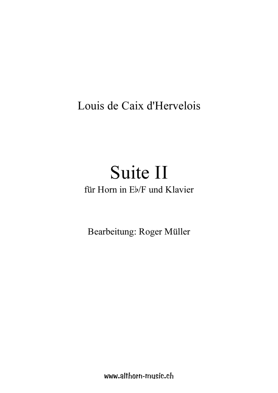 Suite II Piano scores gallery preview page 2