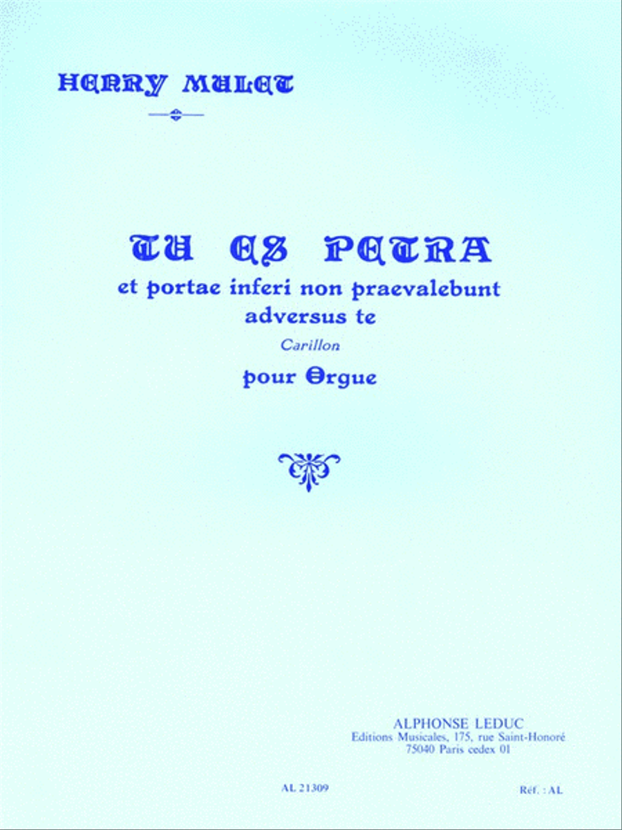 Tu Es Petra (organ)