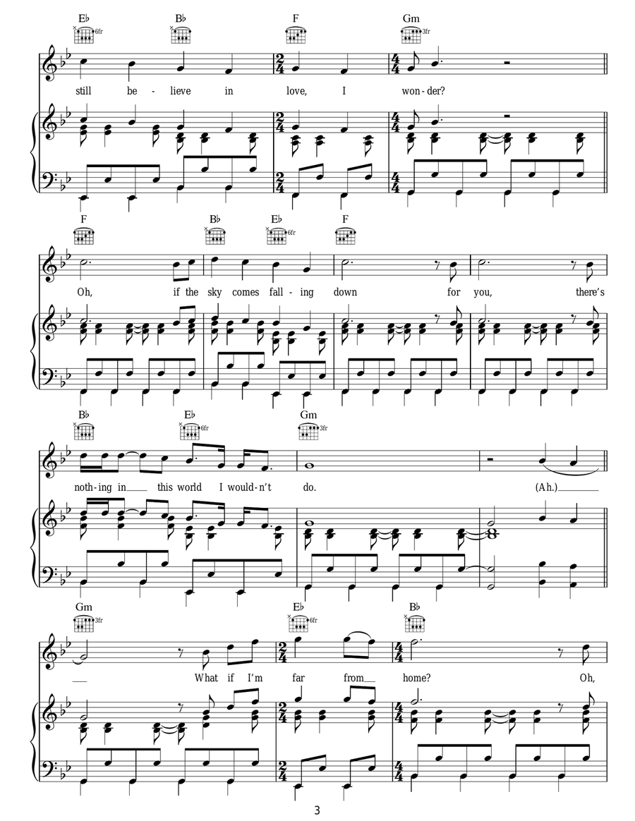 Hey Brother Acoustic Guitar scores gallery preview page 3