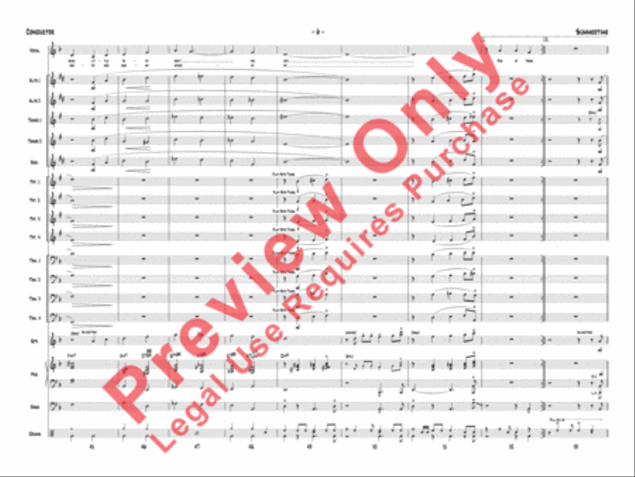 Summertime Jazz Ensemble scores gallery preview page 25