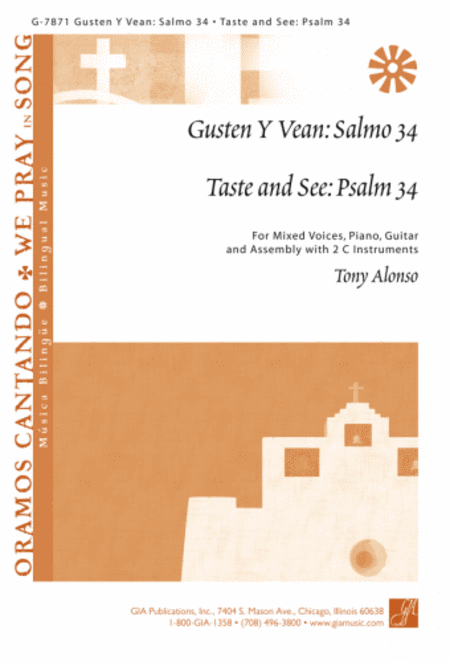 Gusten y Vean: Salmo 34 / Taste and See: Psalm 34 - Guitar edition