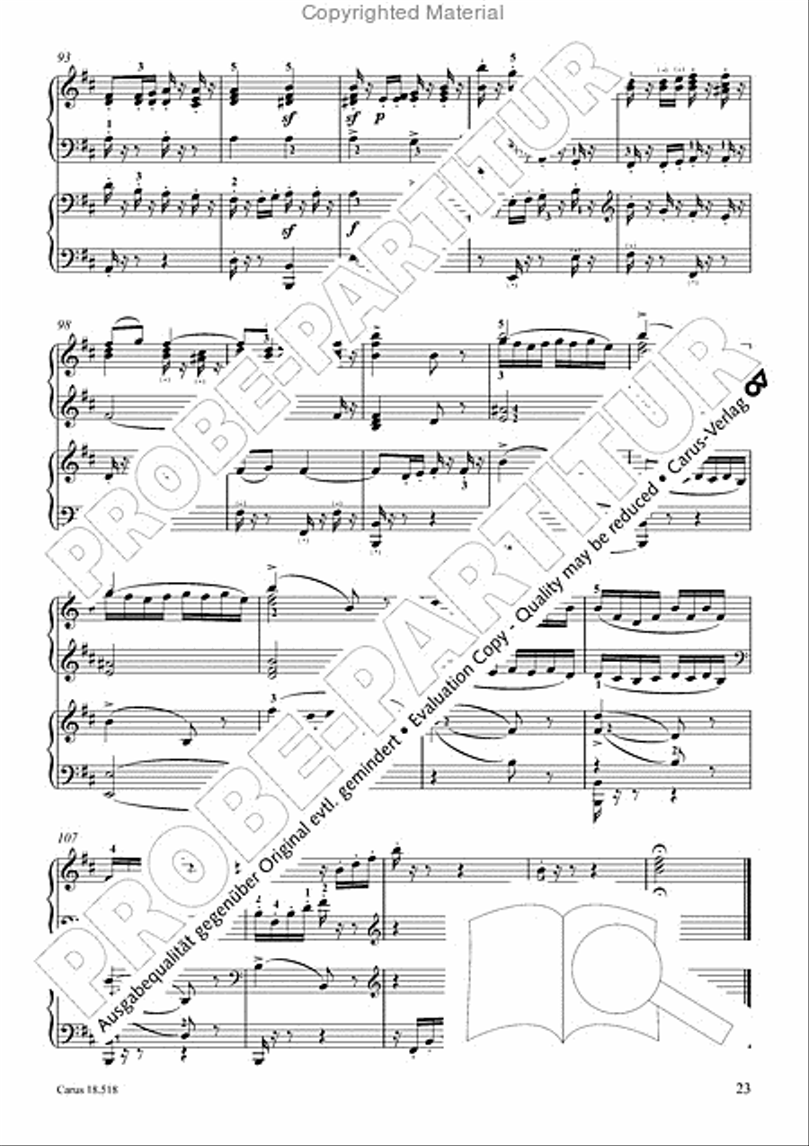 6 Pieces in the form of canons Piano scores gallery preview page 25