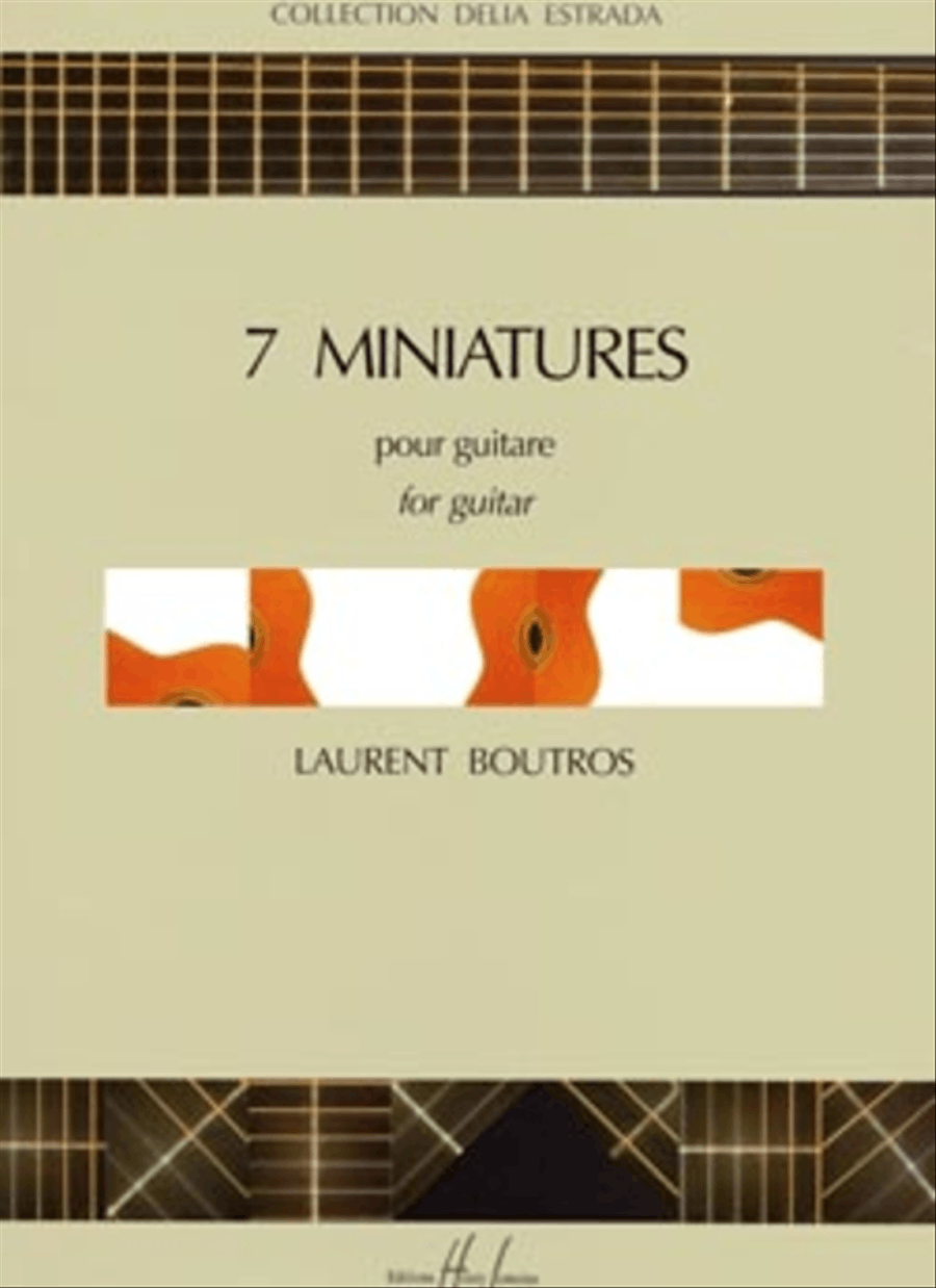 Miniatures (7) Acoustic Guitar scores gallery preview page 1
