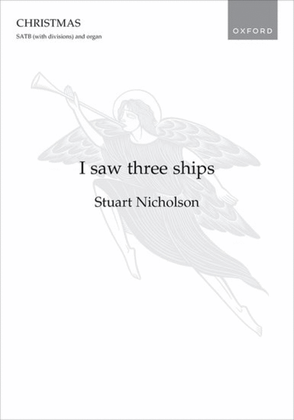 Book cover for I saw three ships