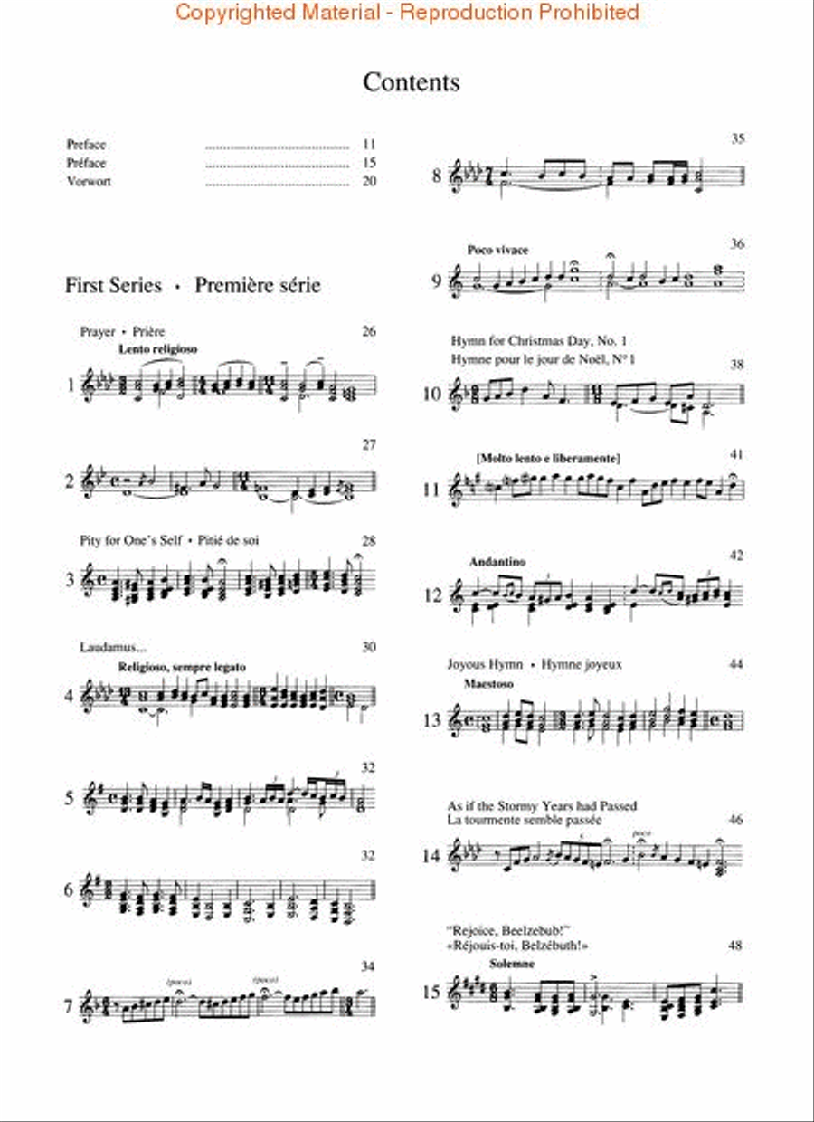 Music for the Piano Volume III Piano Solo scores gallery preview page 2