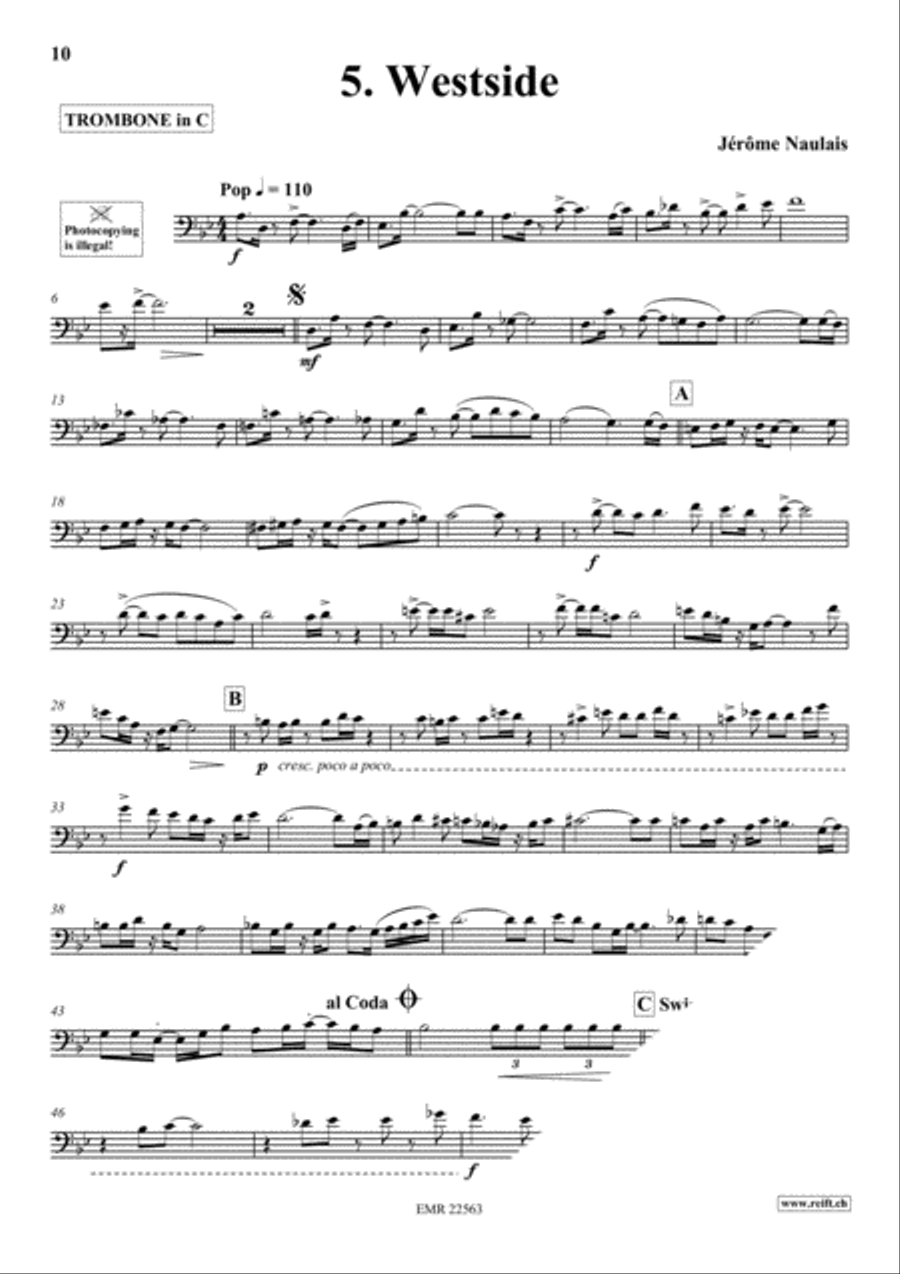 Play With Your Band Volume 4 Trombone scores gallery preview page 7