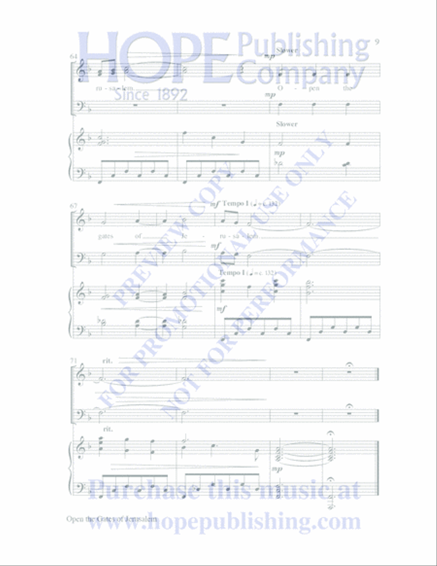 The Seven Last Days 4-Part scores gallery preview page 12