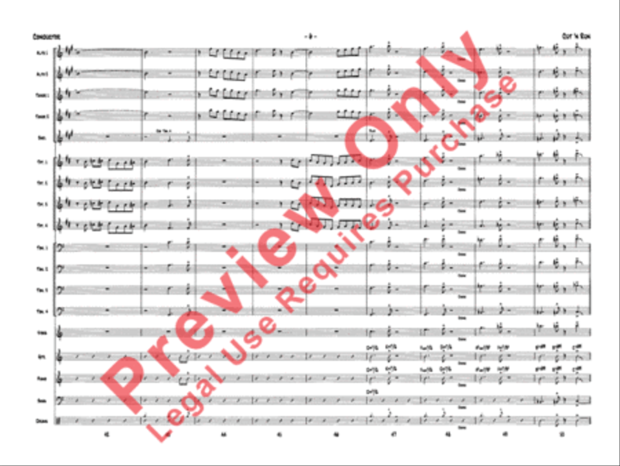 Cut 'n Run Jazz Ensemble scores gallery preview page 9