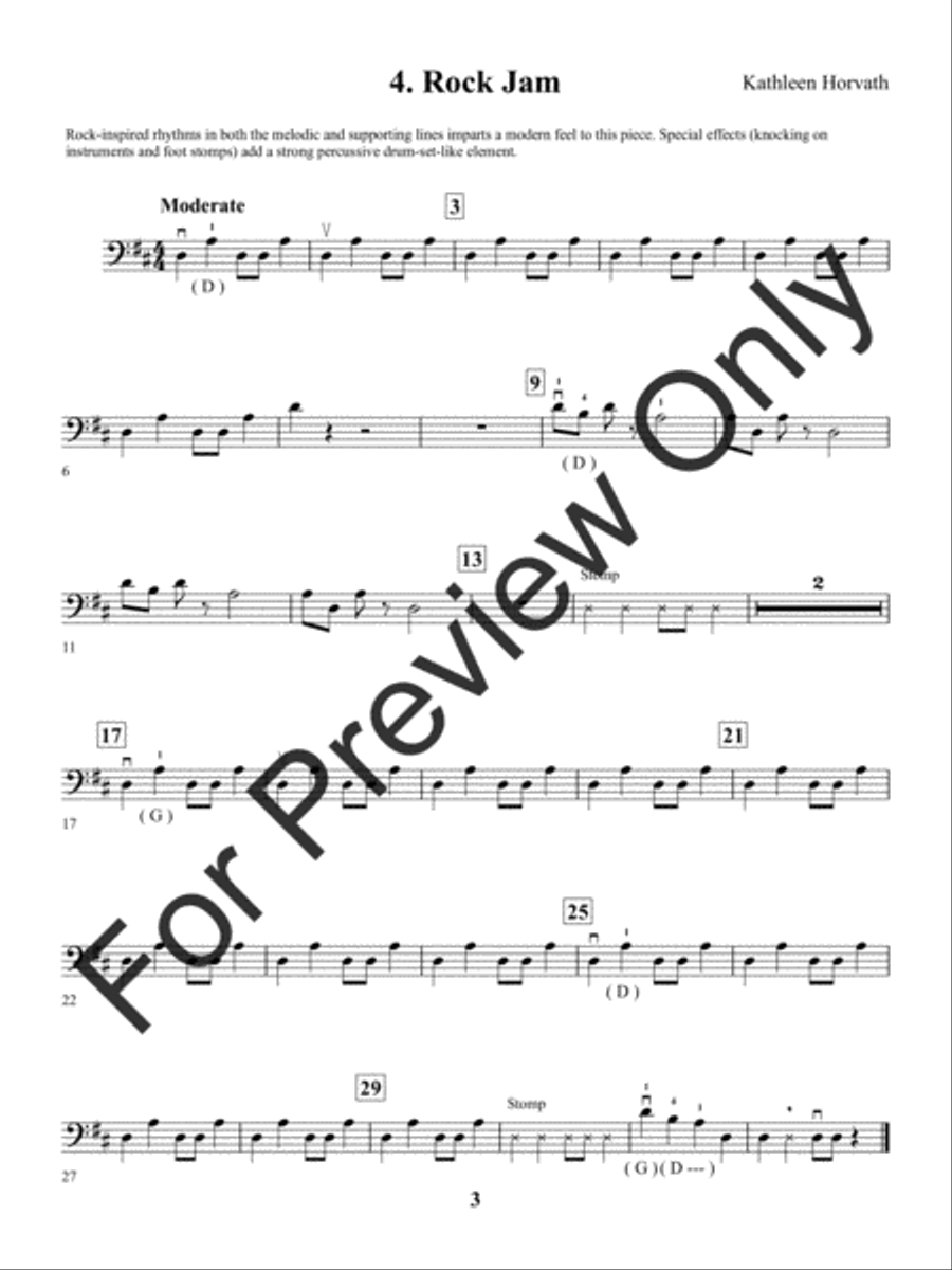 String Premiere - Bass String Orchestra scores gallery preview page 9