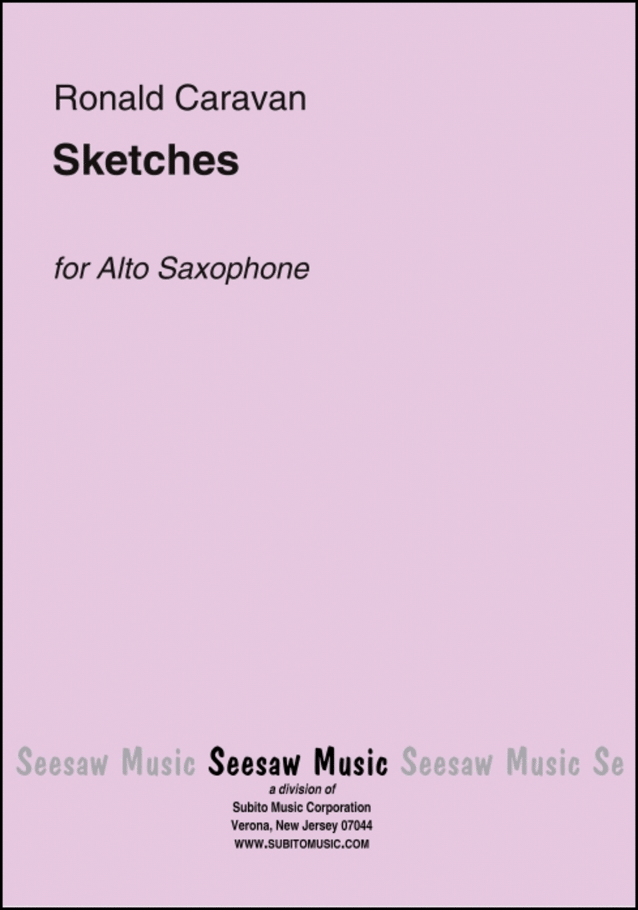 Sketch Alto Saxophone scores gallery preview page 1