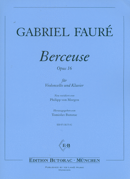 Berceuse Op. 16