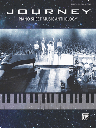 Book cover for Journey -- Piano Sheet Music Anthology