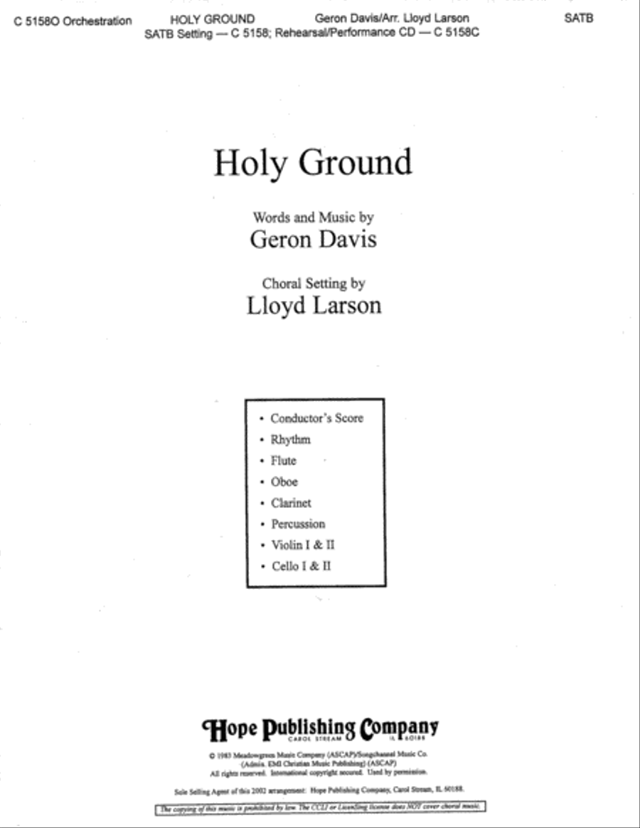 Holy Ground