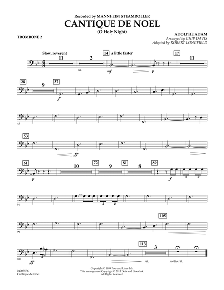 Cantique de Noel (O Holy Night) - Trombone 2