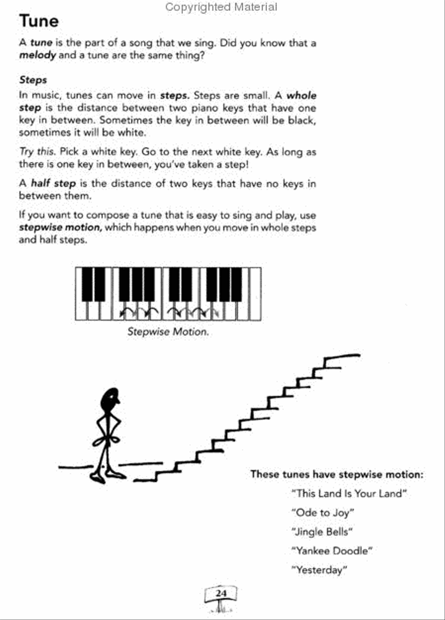 Composition for Young Musicians Piano Method scores gallery preview page 2