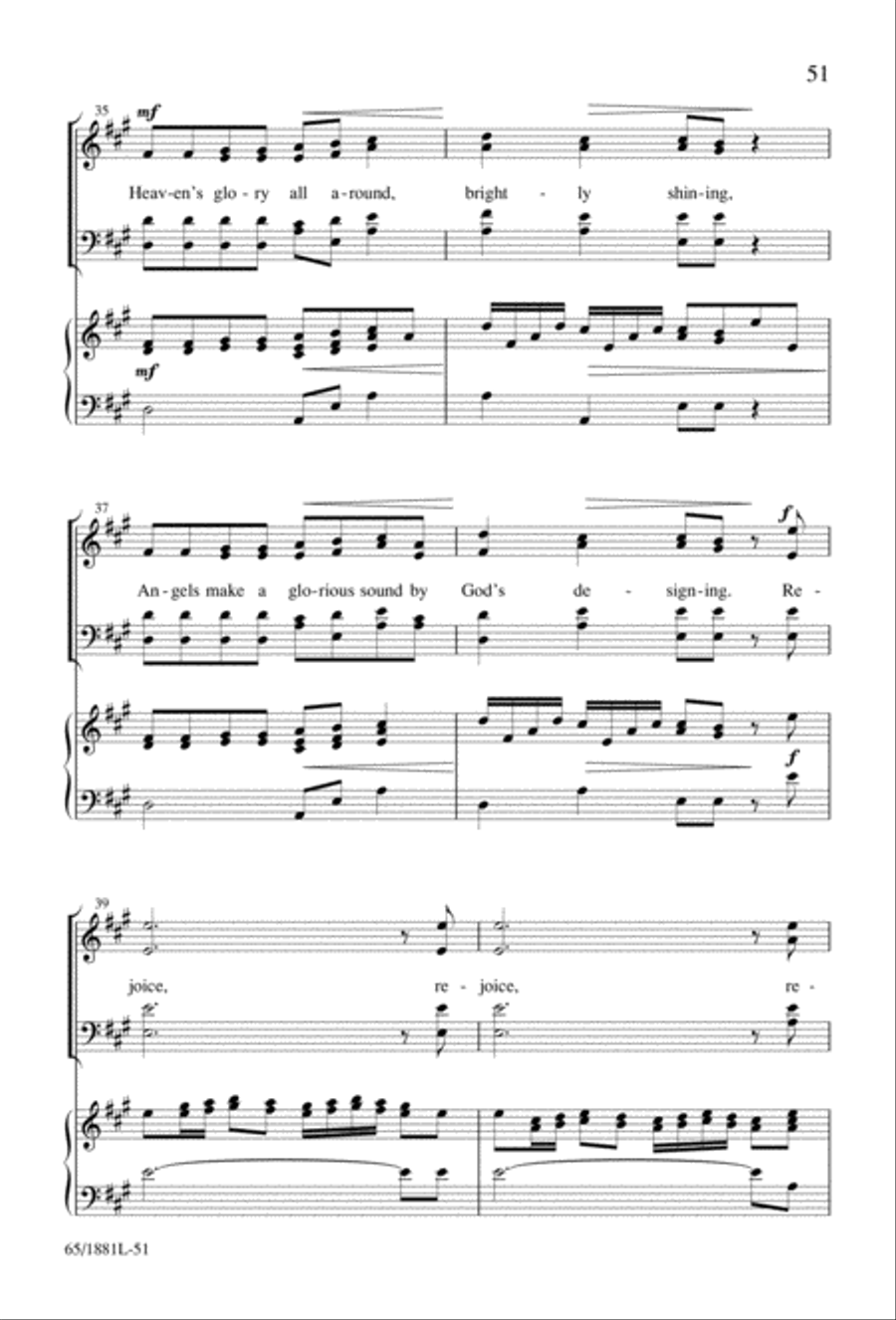 A Very Special Night A Very Special Night Unison Choir scores gallery preview page 53