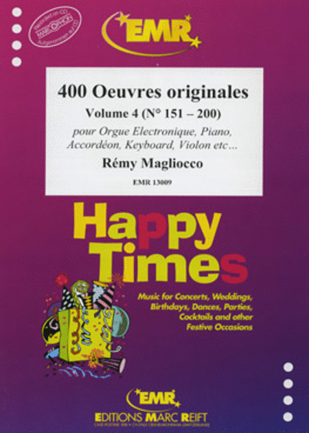 400 Oeuvres Originales Vol. 4
