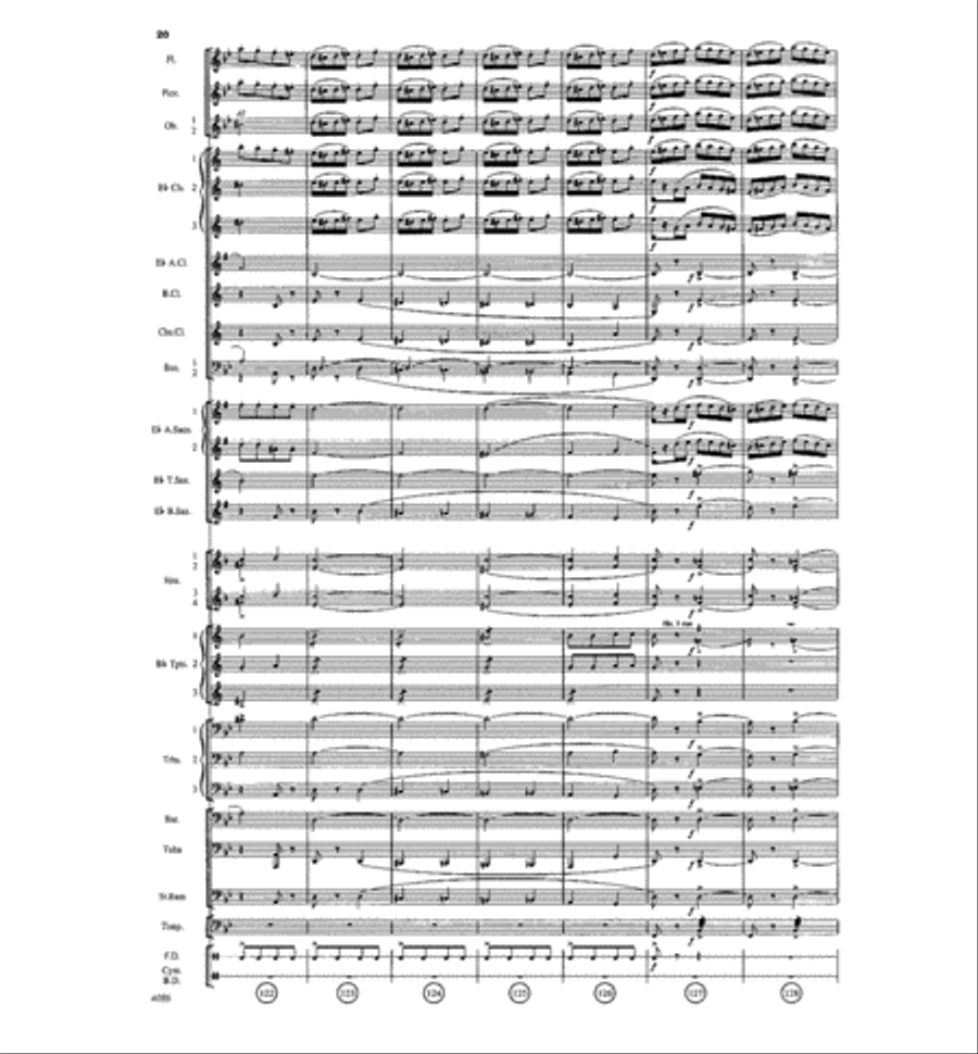 Farandole Farandole Concert Band scores gallery preview page 20